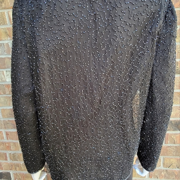 vintage ronni nicole skirt by Ouida and fully beaded formal jacket by JM… - Picture 8 of 13